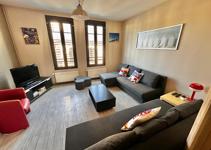 Joseph - Triplex Familial Au Coeur De Berck-plage Appartement